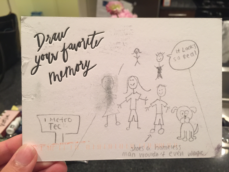 Illustration for article titled RSVP Cards: Our Friends' and Families' Favorite Memories of Us